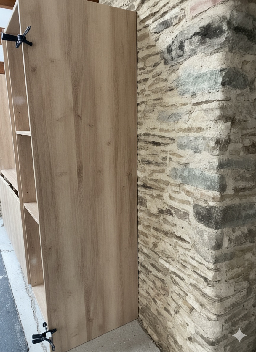 Lime works to old stone barn refurb